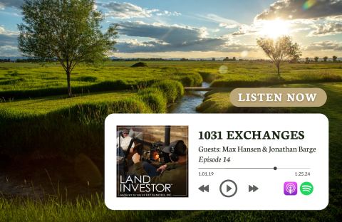 Land Investor Podcast Episode 14 1031 Exchanges with Accruit 1031 Exchange Qualified Intermediary