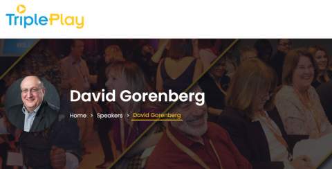 David Gorenberg Event