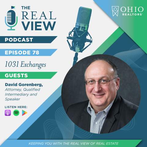 David Gorenberg on The Real View Podcast discussing 1031 exchanges