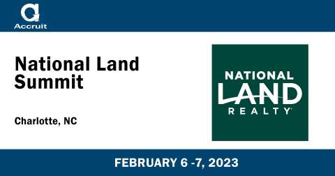 National Land Realty National Land Summit 2023