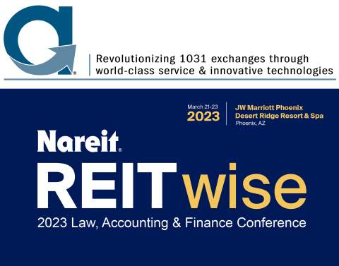 Accruit Qualified Intermediary and 1031 exchange software developer attending REITwise
