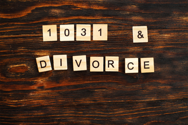1031 Exchanges involving a divorce