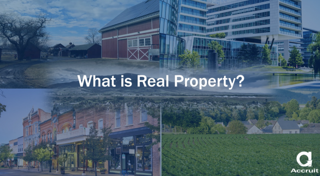 What is considered Real Property within a 1031 exchange