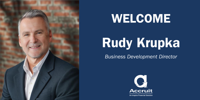 Accruit Welcomes Rudy Krupka as New Business Development Director to Lead Growth Initiatives for Accruit’s National 1031 Exchange Solutions