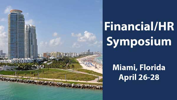 AED Financial/HR Symposium 2017, April 26-28