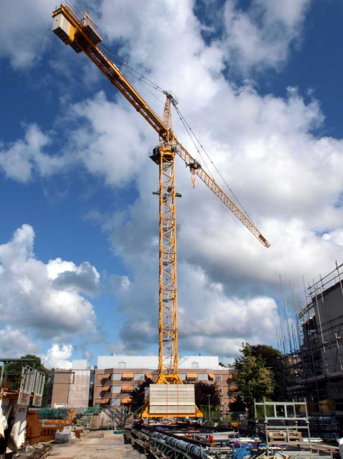 build to suit or property improvements crane
