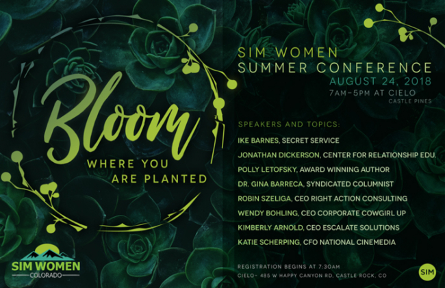 4th Annual SIM Women Summer Conference